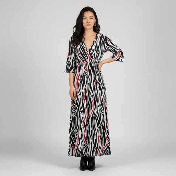 Nikki Poulos Maxi Silky Dress - Picture 3 of 10